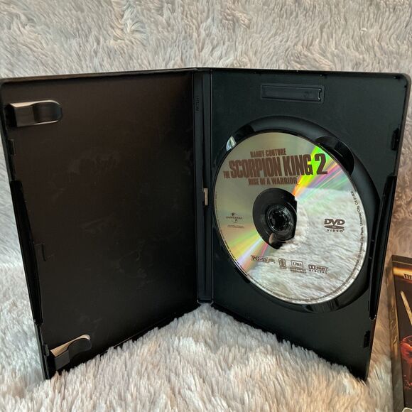 Scorpion King 1 2 DVD Lot Bundle Rise of a Warrior Dwayne The Rock Johnson - Picture 15 of 16